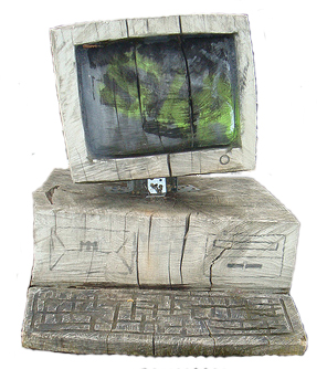 Wooden computer